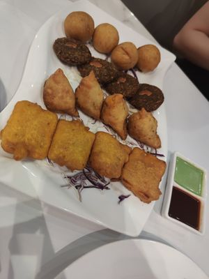 Vegan appetizers at WTF - What Tasty Food in Kuala Lumpur