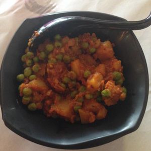 Aloo mutter at WTF - What Tasty Food in Kuala Lumpur