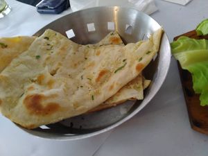 Garlic naan (no ghee) at WTF - What Tasty Food in Kuala Lumpur