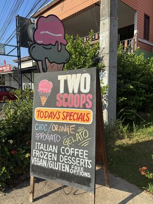   at Two Scoops  in Koh Lanta