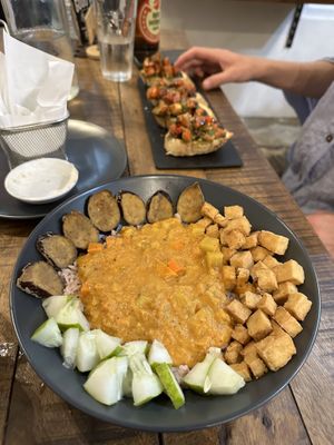 Bangkok bowl  at Full Lotus Mindful Kitchen in Coron