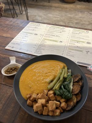 Vegan delicious meal (can’t remember the name)  at Full Lotus Mindful Kitchen in Coron