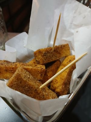 Tofu sticks at Full Lotus Mindful Kitchen in Coron