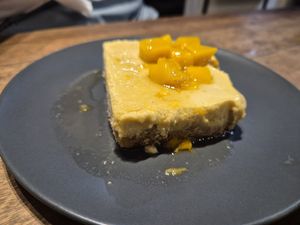 Cheesecake at Full Lotus Mindful Kitchen in Coron
