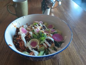 veganized 
ANNYONG BOWL at The Vine in Peterborough