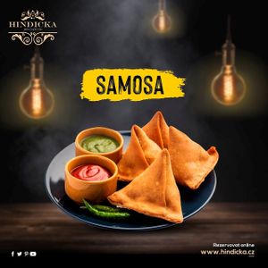 Samosa at Hindicka in Kutna Hora