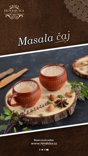 Masala Chai at Hindicka in Kutna Hora