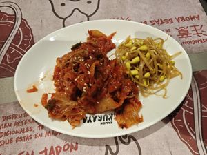 Kimchi at Kuraya in Madrid