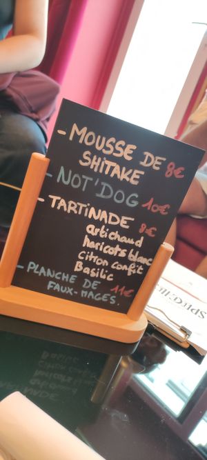 New menu on 27/06 at Speechless in Paris