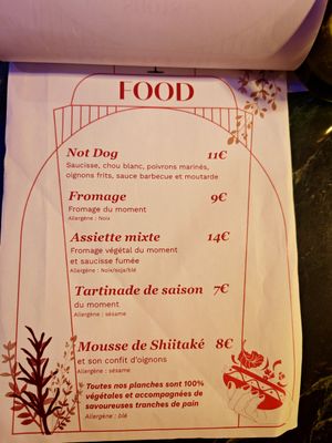 Vegan tapas at Speechless in Paris