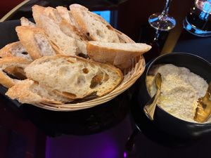 Artichoke mousse at Speechless in Paris