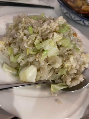 Veg rice   at Infusion 2018 in Newcastle Upon Tyne