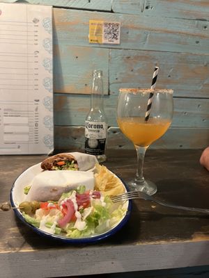 Vegan chorizo bandari  at MonChidos in Barcelona