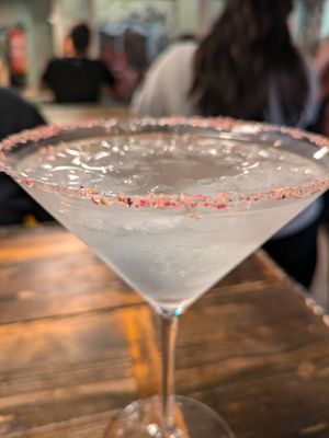 Cardamom and rose soda at MonChidos in Barcelona