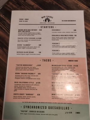  at MonChidos in Barcelona