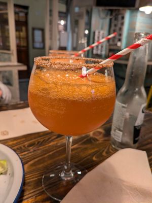 Michelada at MonChidos in Barcelona