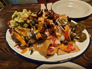 Nachos at MonChidos in Barcelona