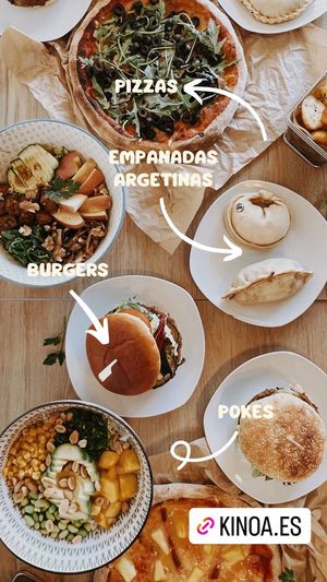 Platos  at Kinoa Teatinos in Malaga