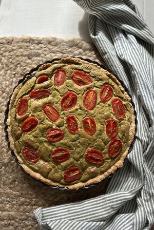 quiche for catering   at pasta & plants in Bondi Beach