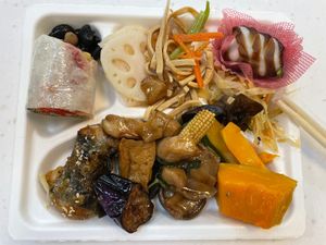 My choose  at National Vegetarian - 全國素食新興店 in New Taipei City