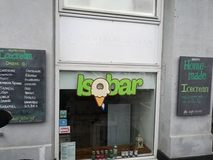 Outside at Isobar in Copenhagen