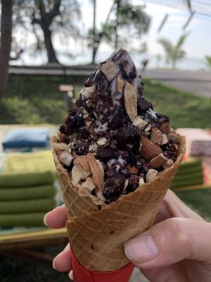 Ice cream  at Lick. Taste of Local in Koh Phangan