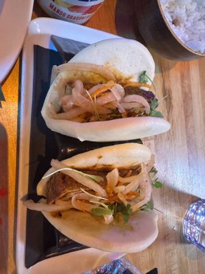 Tofu bao  at Bao Brewhouse in Denver