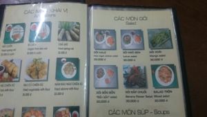 menu  at Halo in Ho Chi Minh City