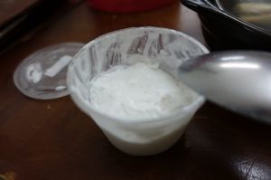 Coconut Ice cream for 15,000 VND at Halo in Ho Chi Minh City