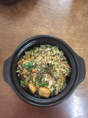 Delicious claypot rice at Halo in Ho Chi Minh City