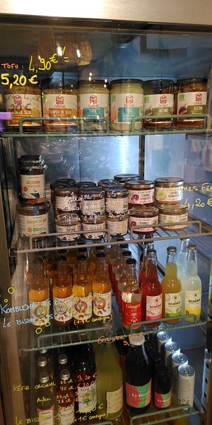 Tofu, seitan et tempeh at Les Bocaux d'Ana in Brest