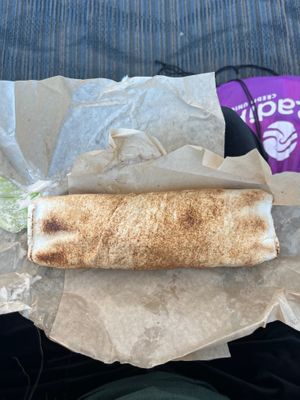 Falafel pita at DTW - Anita's Kitchen - Gate D24 in Detroit