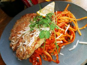 Vegan Linguine at The Griffin  in Glasgow