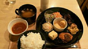 All side dishes -1500 yen at Komaki Shokudo in Tokyo