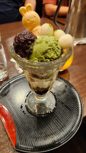 Matcha Parfait 🍨 at Komaki Shokudo in Tokyo