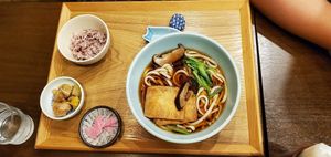 Kitsune Udon at Komaki Shokudo in Tokyo