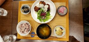 Soy Karaage Set at Komaki Shokudo in Tokyo