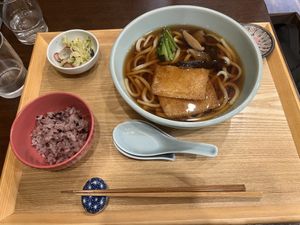 Kitsune Udon  at Komaki Shokudo in Tokyo