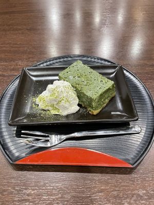 Matcha Cheesecake  at Komaki Shokudo in Tokyo