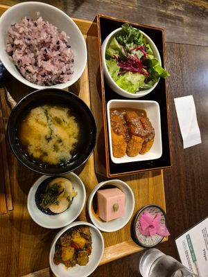 Komaki set meal at Komaki Shokudo in Tokyo