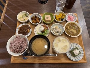 Mixed Plate  at Komaki Shokudo in Tokyo