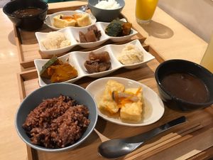 The menu at Komaki Shokudo in Tokyo