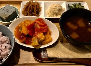 Great food! Finally, a Japanese traditional taste  at Komaki Shokudo in Tokyo
