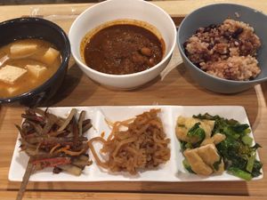 Curry option  at Komaki Shokudo in Tokyo