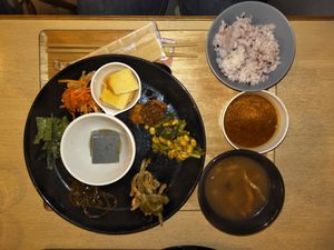 Lunch set. at Komaki Shokudo in Tokyo