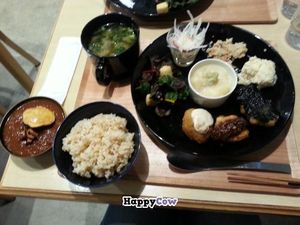 The zenshurui (all types) lunch set.  Tons of food for 1500yen! at Komaki Shokudo in Tokyo