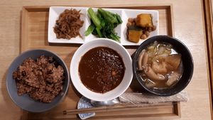 My food at Komaki Shokudo in Tokyo