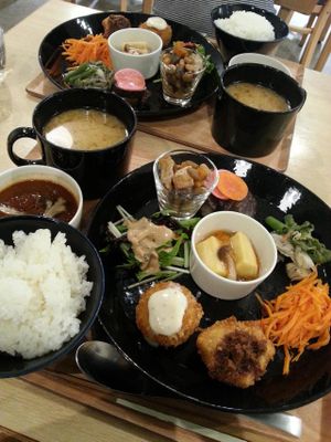 Menu at Komaki Shokudo in Tokyo