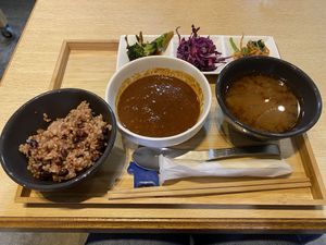 Curry Set at Komaki Shokudo in Tokyo