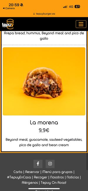   at Tepuy Burger in Benidorm